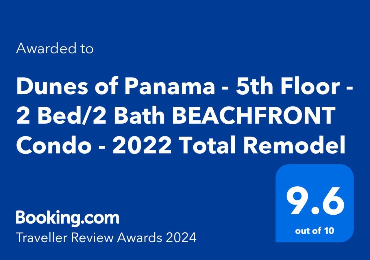 5-Star Beachfront - Remodeled 2 Bd & 2 Ba - Dunes Of Panama D505 Panama City Beach Εξωτερικό φωτογραφία